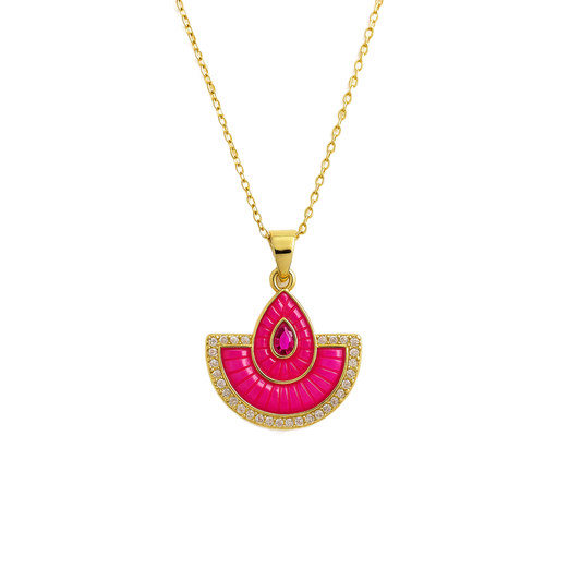 Rosette Reverie Kolye - Aven & Laurel