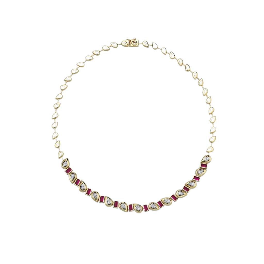 Rosso Pétale Kolye - Aven & Laurel