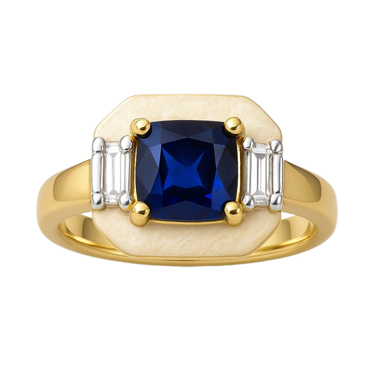 Sapphire Dominion Yüzük - Aven & Laurel