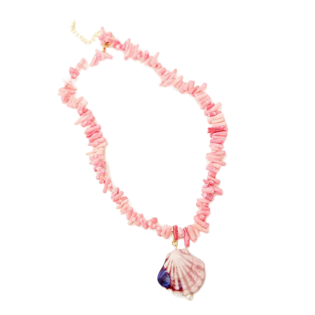 Shelléa Pink Kolye - Aven & Laurel