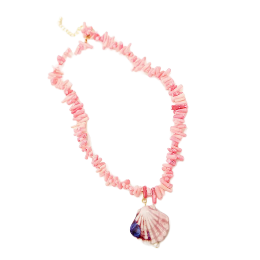 Shelléa Pink Kolye - Aven & Laurel