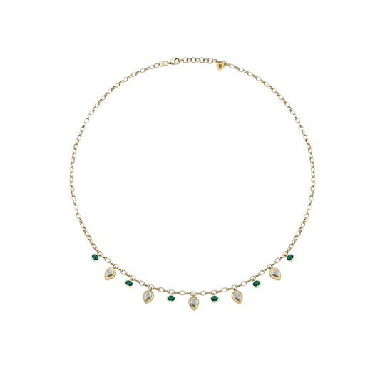 Tear of Light Kolye - Aven & Laurel