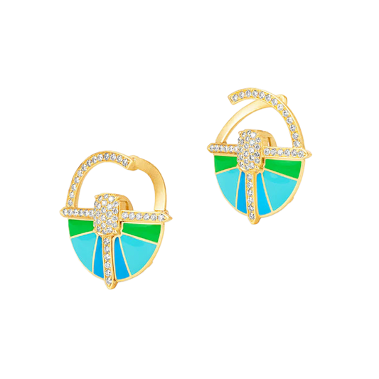 Tropic Surf Küpe - Aven & Laurel