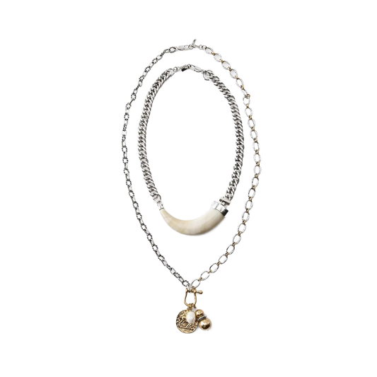 Twin Horn Kolye - Aven & Laurel