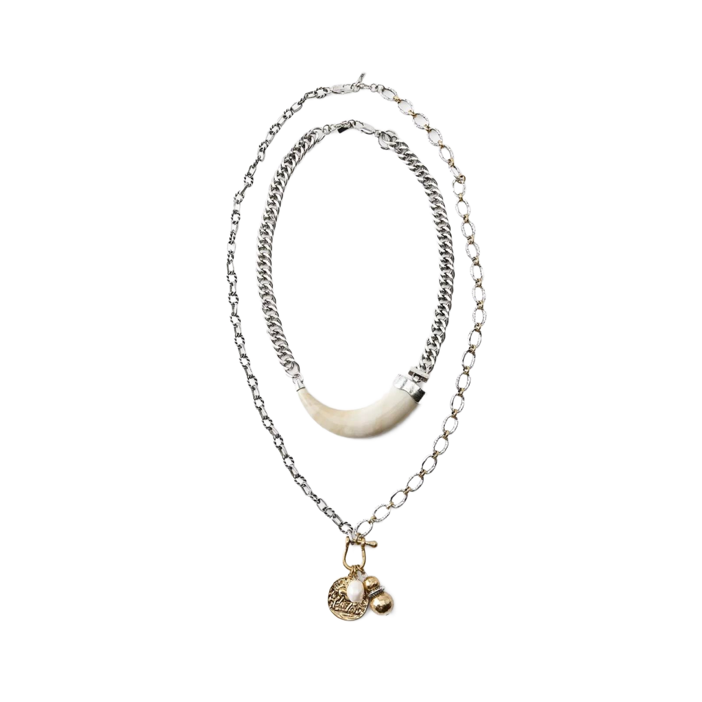 Twin Horn Kolye - Aven & Laurel