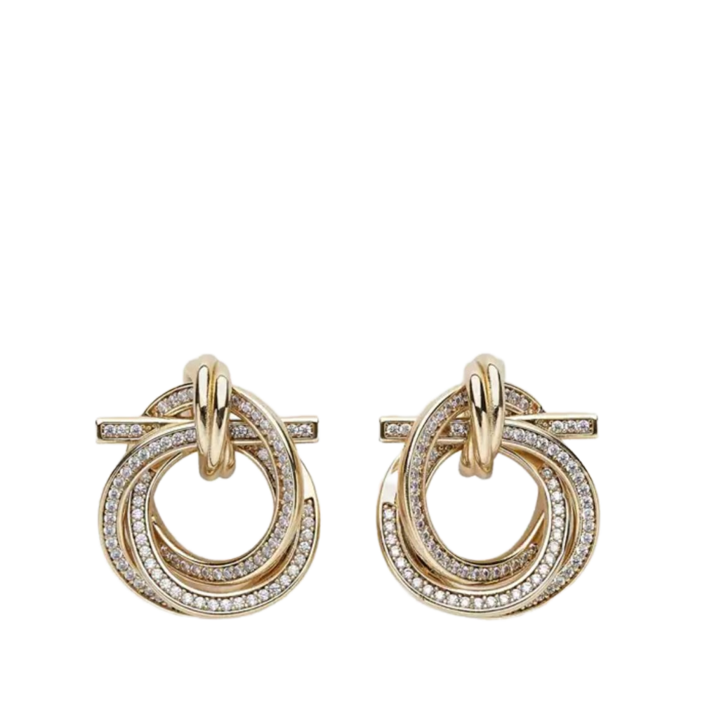 Twisted Gancini Küpe - Aven & Laurel