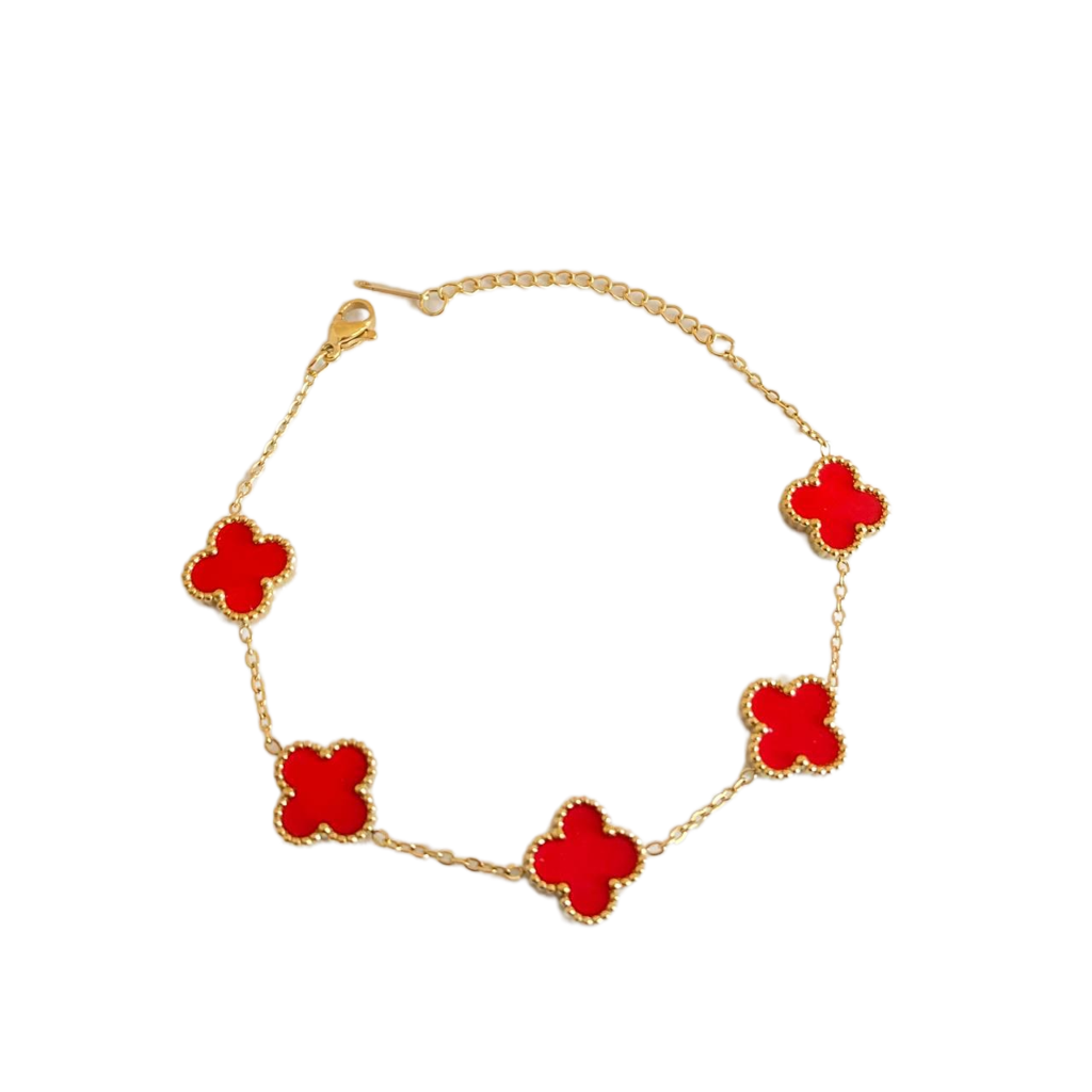 VCA Bileklik Kırmızı - Aven & Laurel