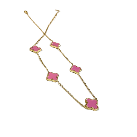 VCA Kolye Pembe - Aven & Laurel