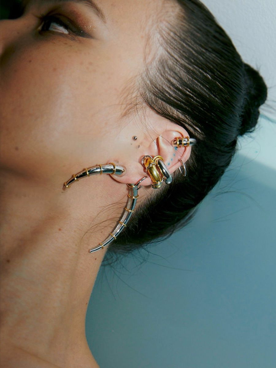 Sodium Mono Küpe - Aven & Laurel