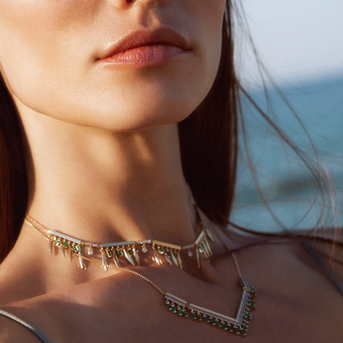 Dance of Rubies Kolye - Aven & Laurel