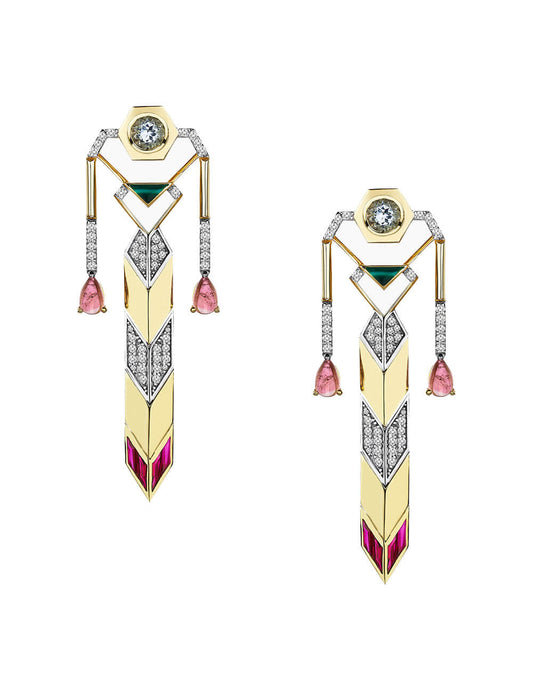 Salsa Spin Küpe - Aven & Laurel