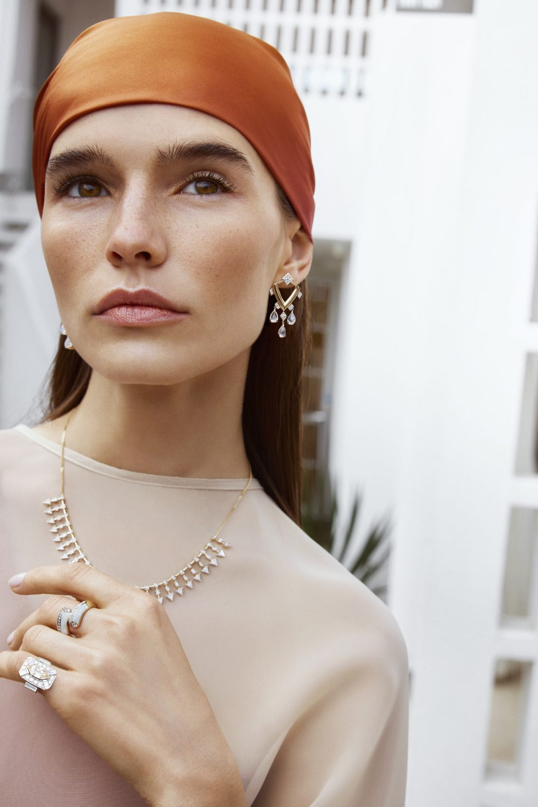 Moonstone Küpe - Aven & Laurel