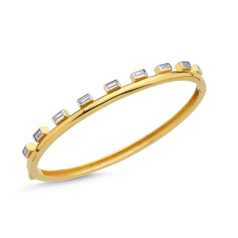 Linear Rise Kelepçe - Aven & Laurel