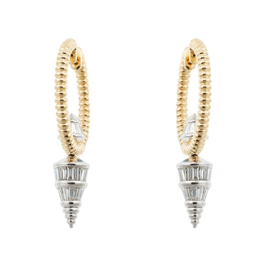 Pinnacle Hoops Küpe - Aven & Laurel