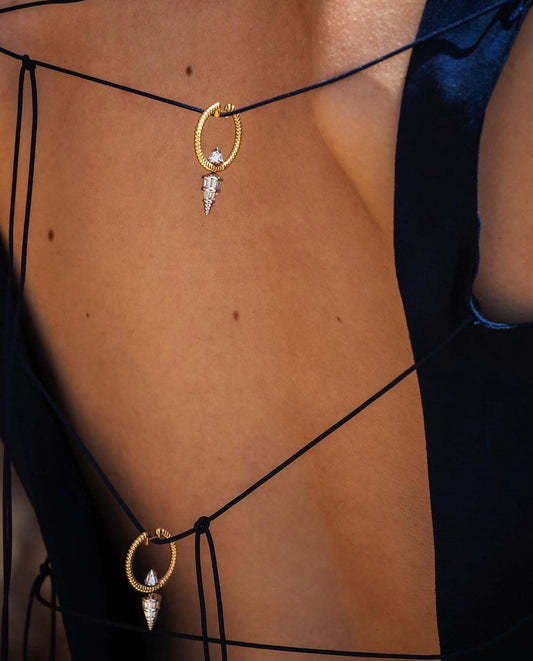 Pinnacle Hoops Küpe - Aven & Laurel