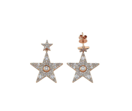 Halo Céleste Küpe - Aven & Laurel