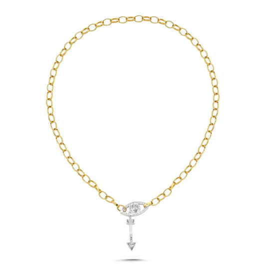 Visage Flèche Kolye - Aven & Laurel