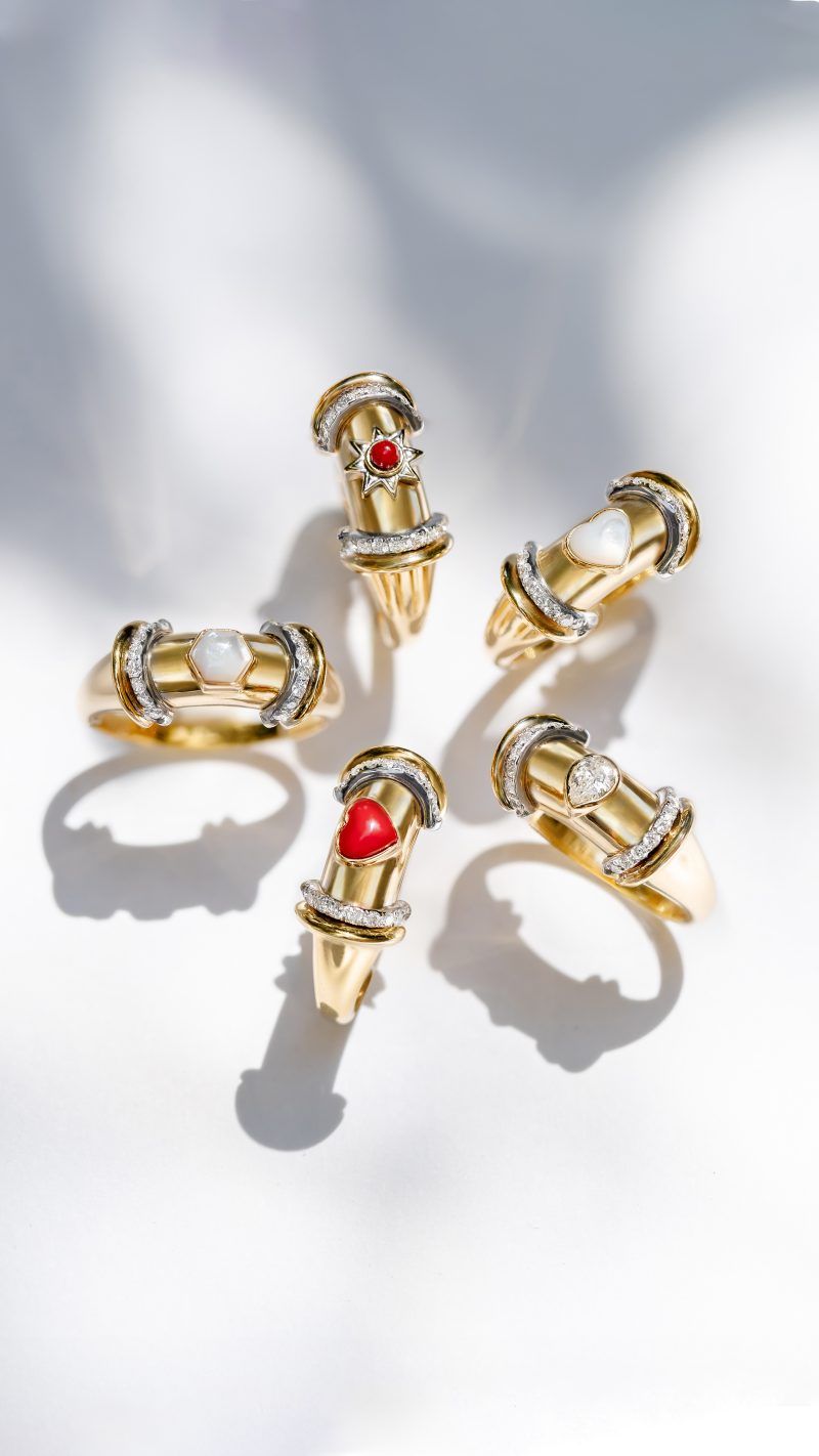 Lover’s Pact Yüzük - Aven & Laurel