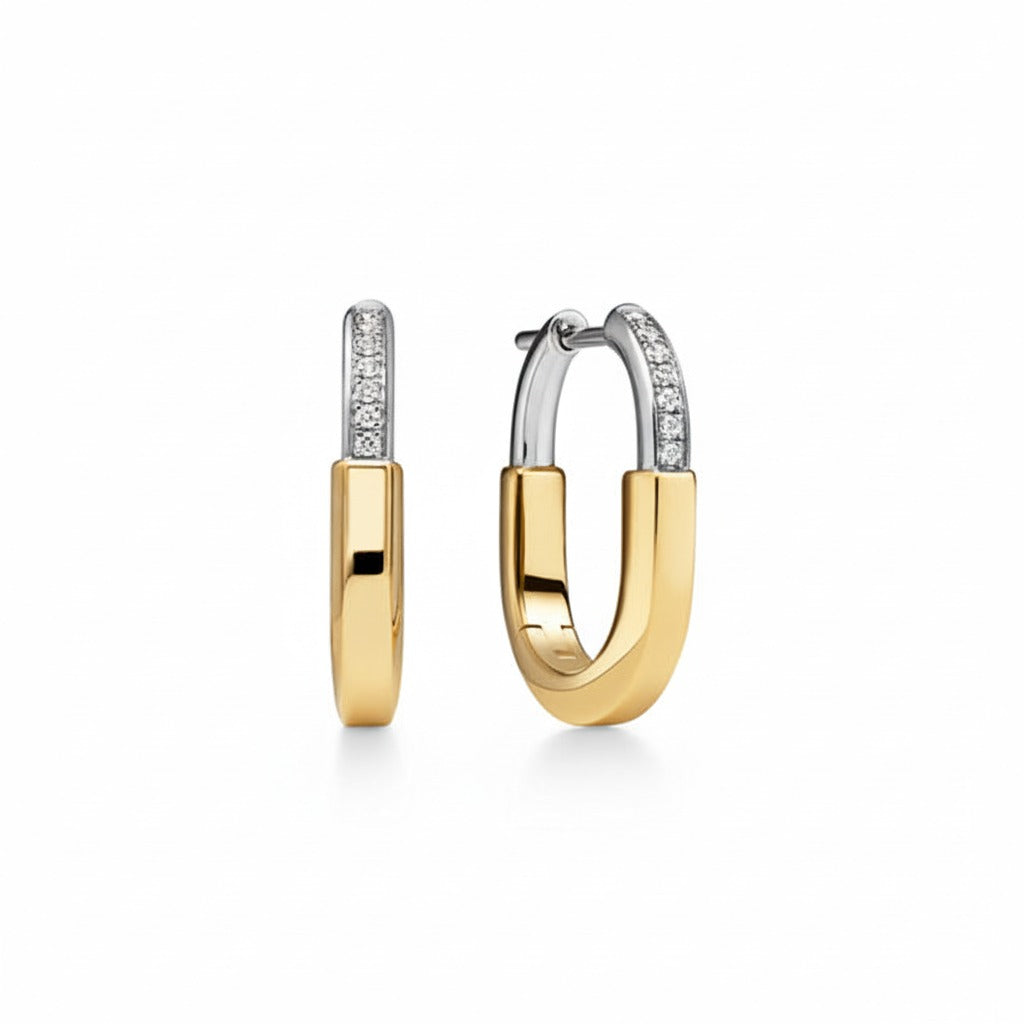 Bicolor Grace Küpe (İthal Kutulu Model)