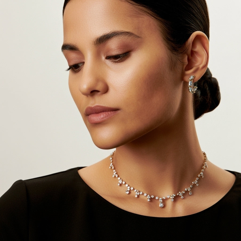 Cross Xo Küpe (İthal Kutulu Model)