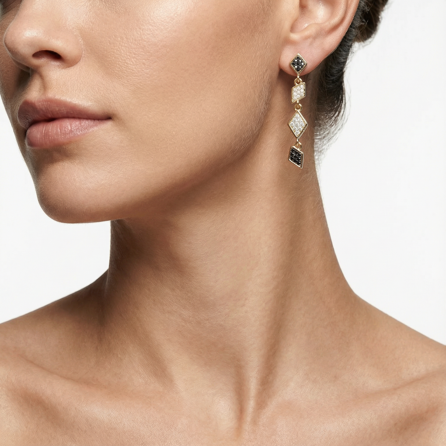 Geometric Harlequin Earrings