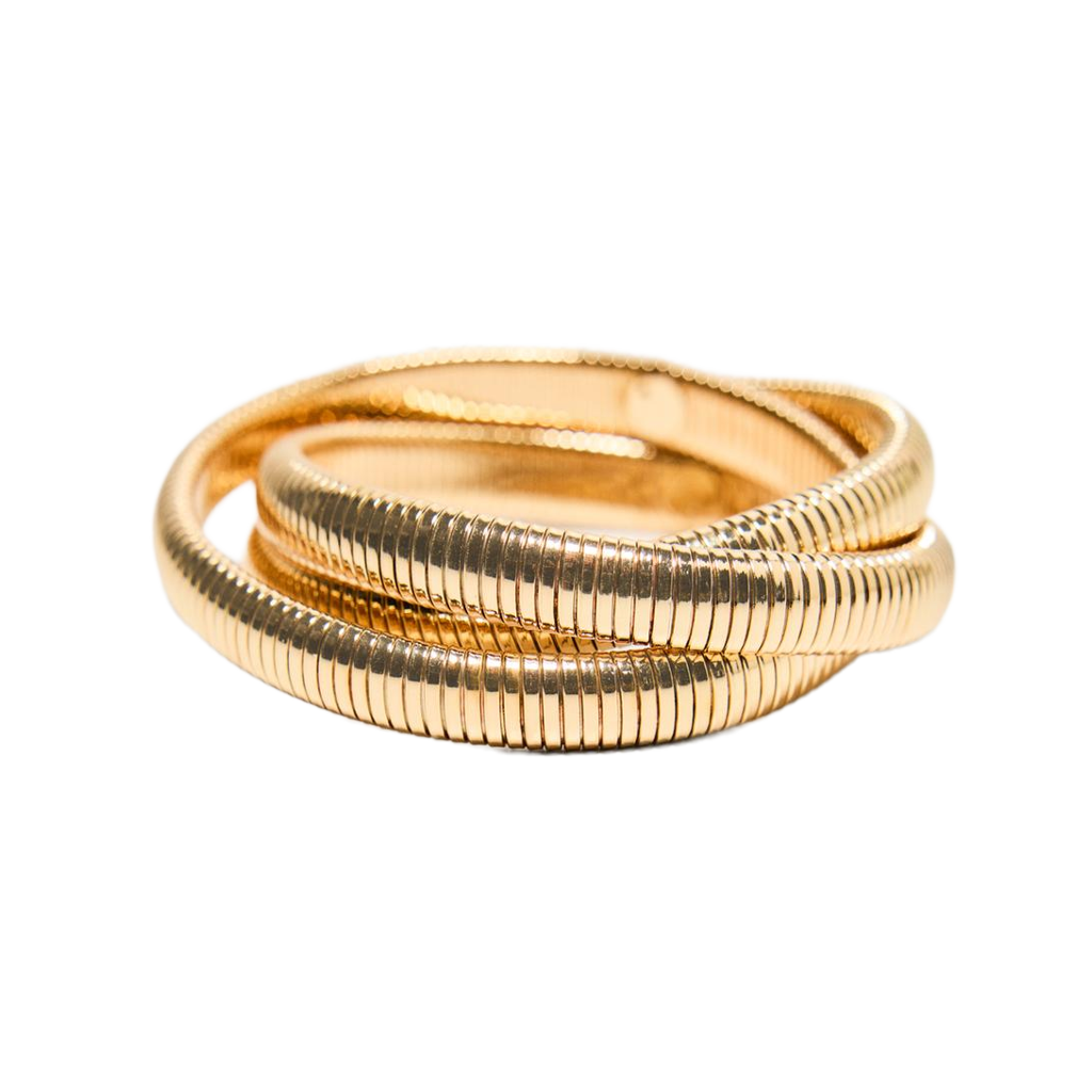 Flexi Gold Bileklik - Aven & Laurel