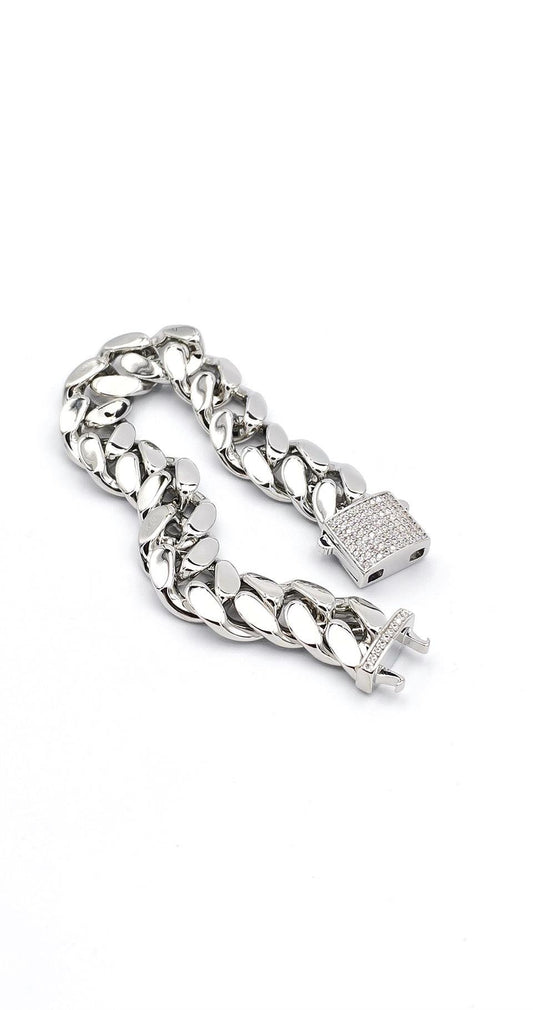 Monaco Silver Gurmet Bileklik - Aven & Laurel