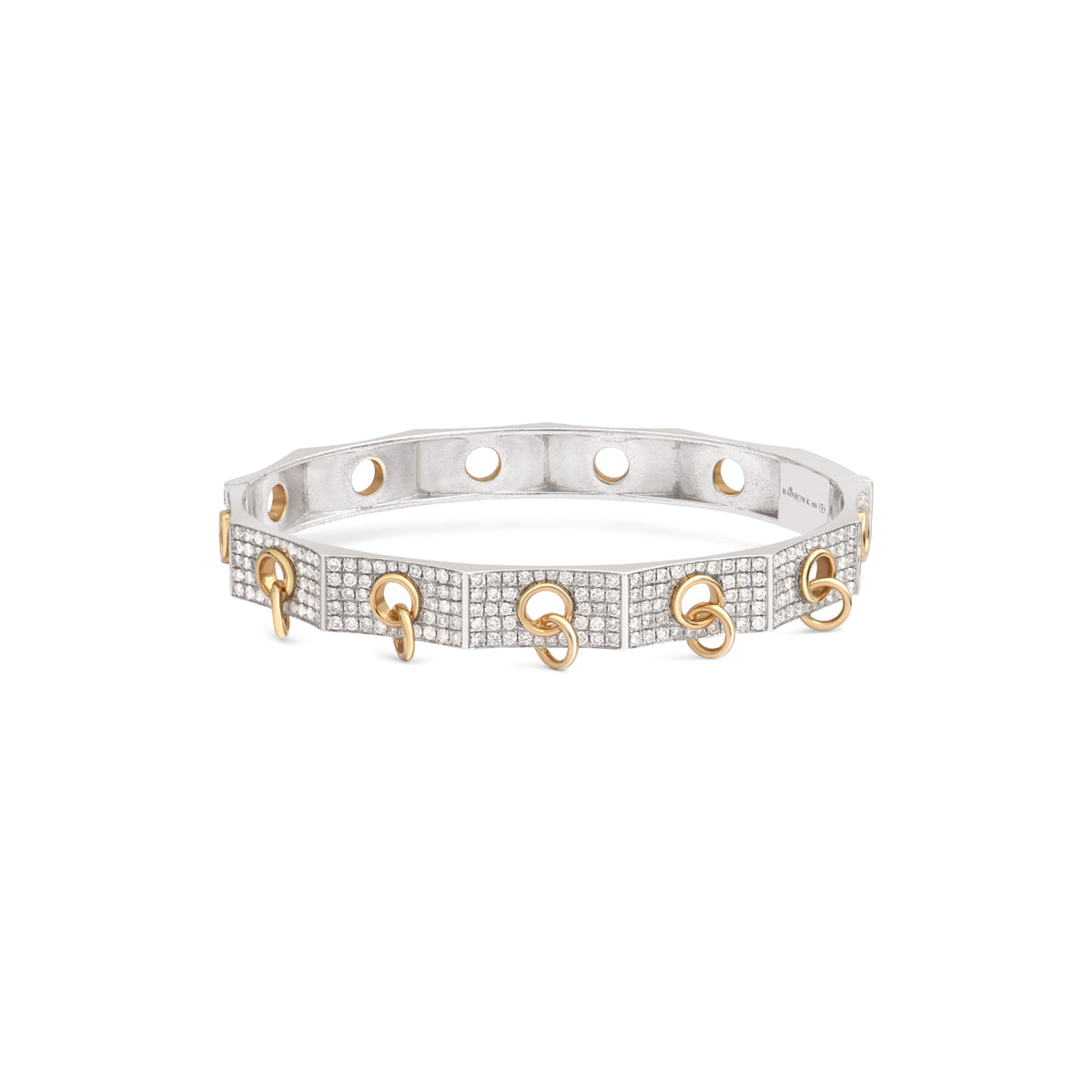 Stellar Pavé Kelepçe - Aven & Laurel