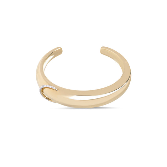 Gilded Loop Kelepçe - Aven & Laurel