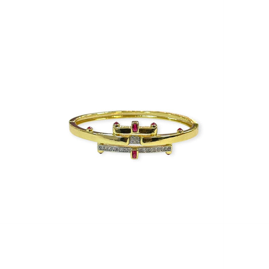Luxe Love Clasp Kelepçe - Aven & Laurel