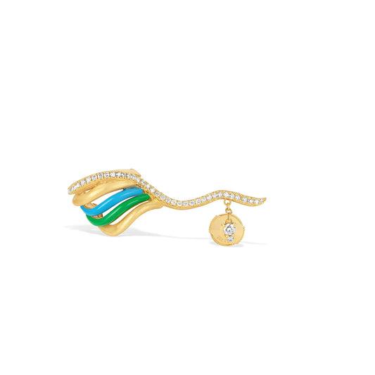 Aquareign Earcuff - Aven & Laurel