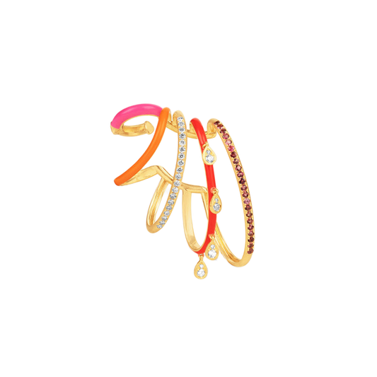 Neon Script Earcuff - Aven & Laurel