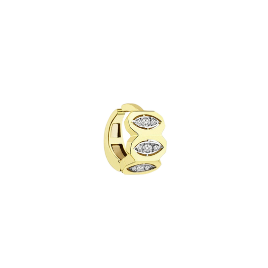 Citrine Line Earcuff - Aven & Laurel