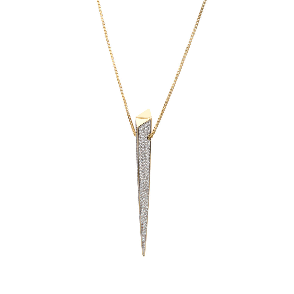 Nomad Pavé Kolye - Aven & Laurel