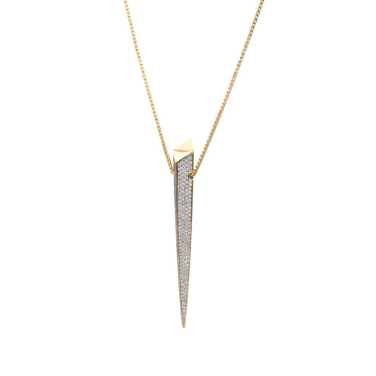 Nomad Pavé Kolye - Aven & Laurel