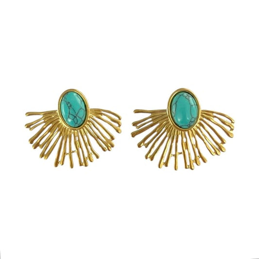 Skyline Charm Küpe - Aven & Laurel