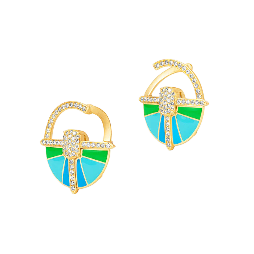 Tropic Surf Küpe - Aven & Laurel