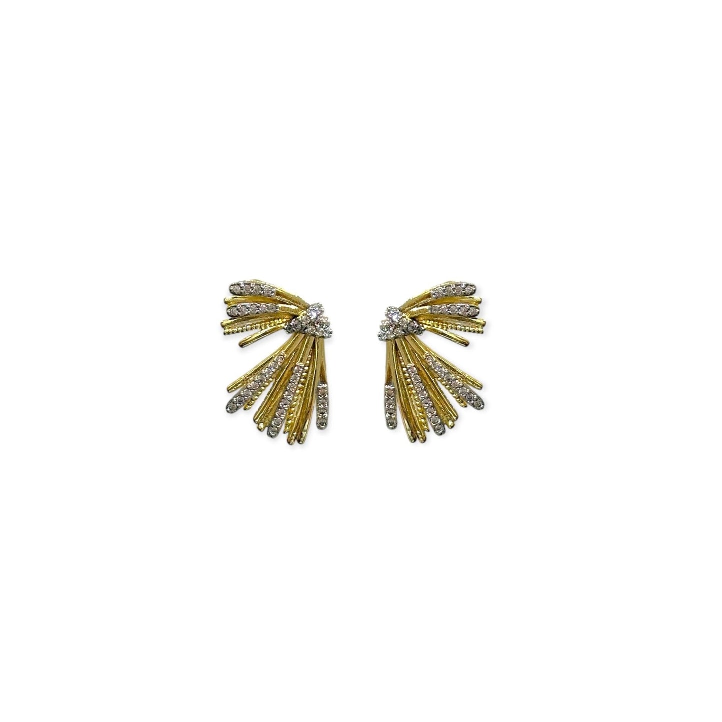 Golden Flares Küpe - Aven & Laurel