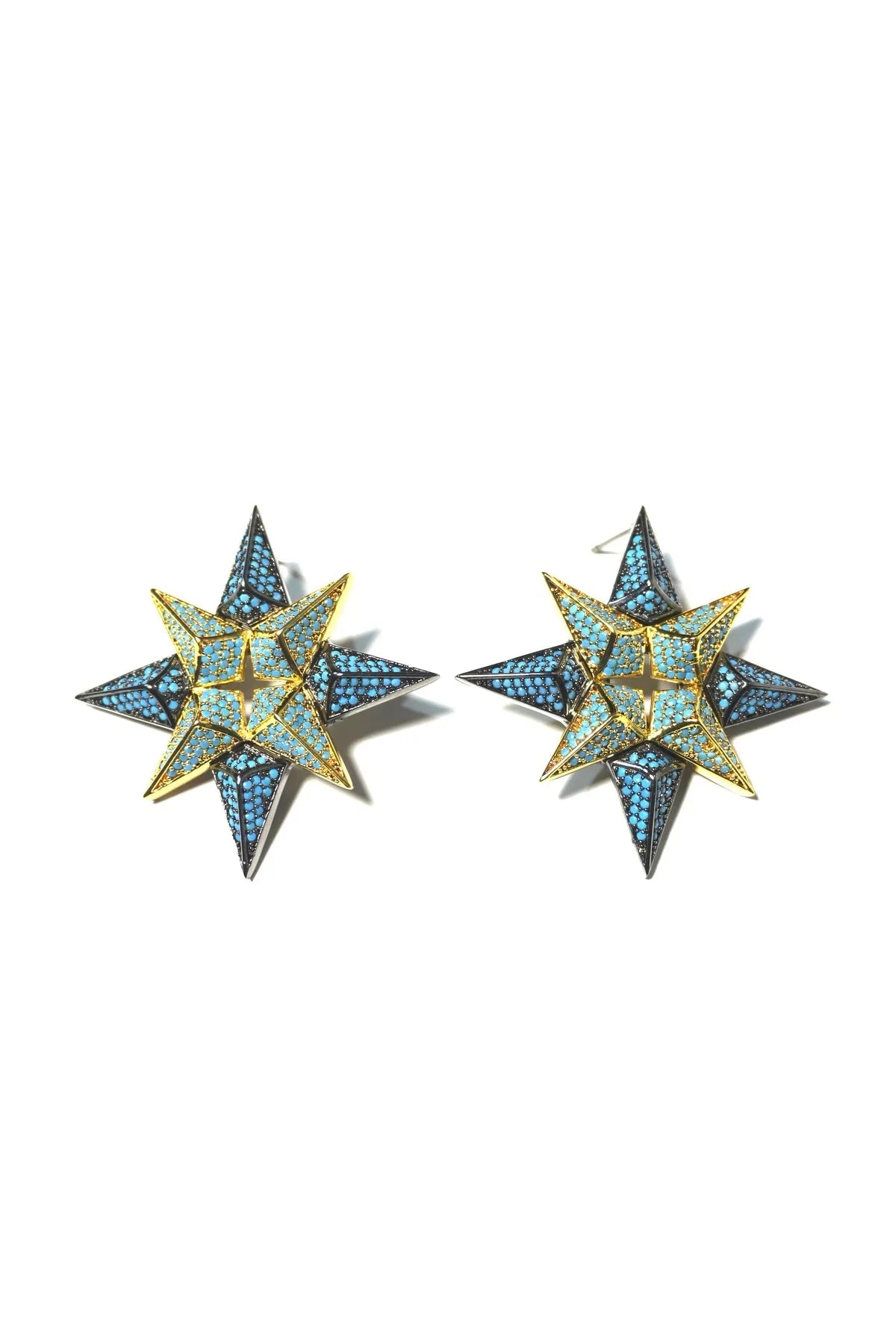 Stellaré Bleu Küpe - Aven & Laurel
