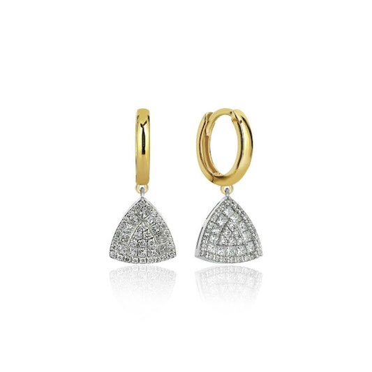 Radiant Trine Dangles Küpe - Aven & Laurel
