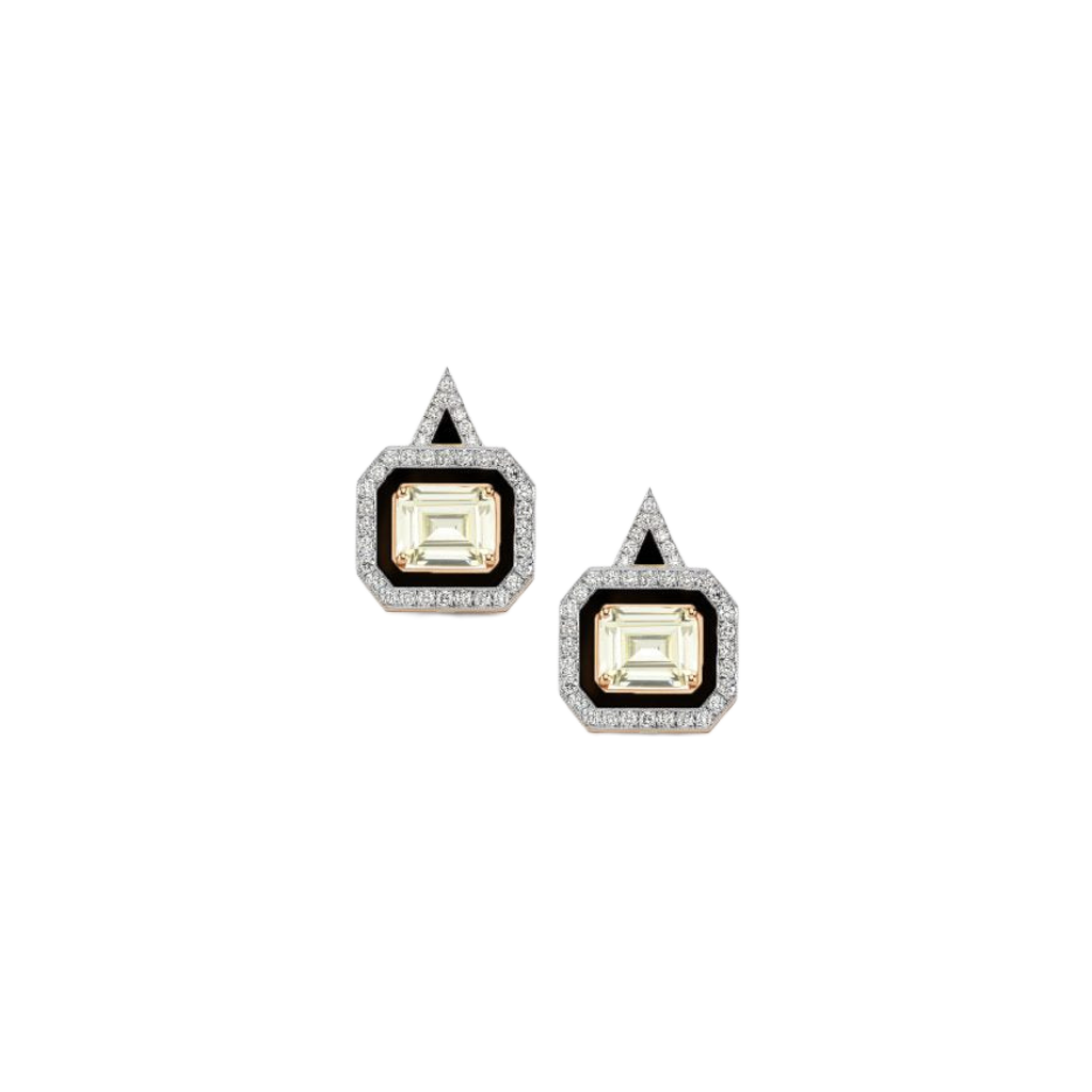 Golden Halo Küpe - Aven & Laurel