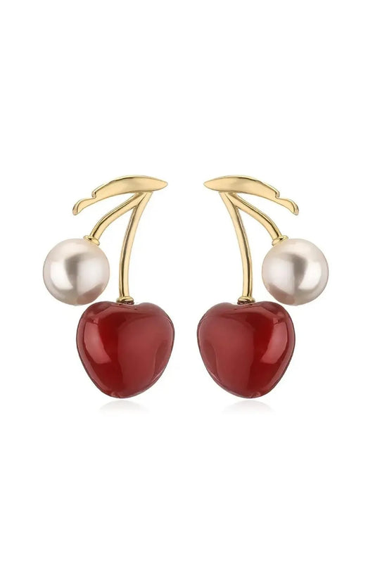 Sweet Cherry Küpe - Aven & Laurel
