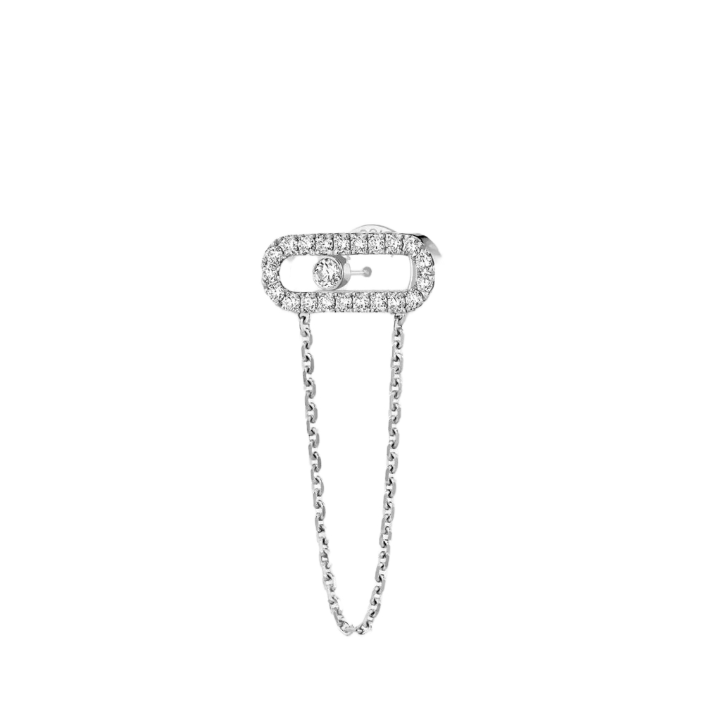 Chain and Stud Küpe - Aven & Laurel