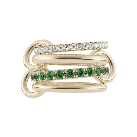 Halley Emerald Yüzük - Aven & Laurel
