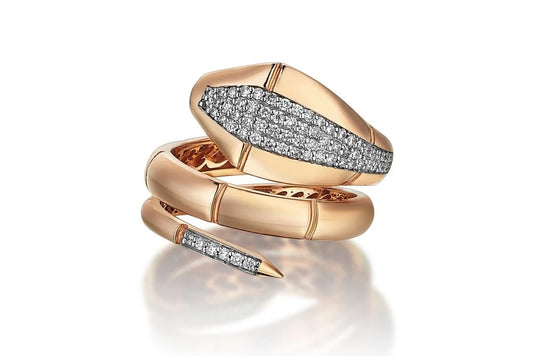 Serpenti Aurea Yüzük - Aven & Laurel