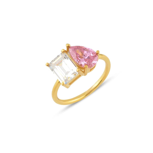 Pink Aurora Yüzük - Aven & Laurel