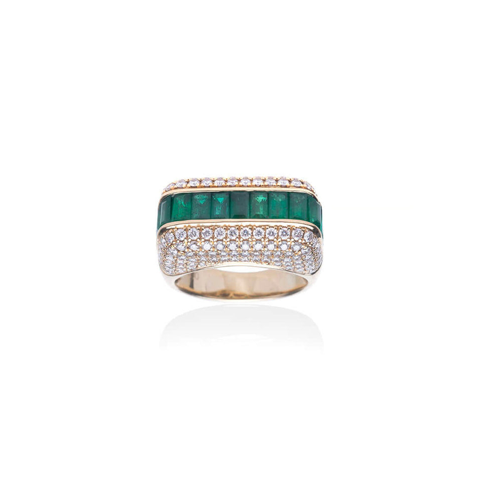 Emeralds Yüzük - Aven & Laurel