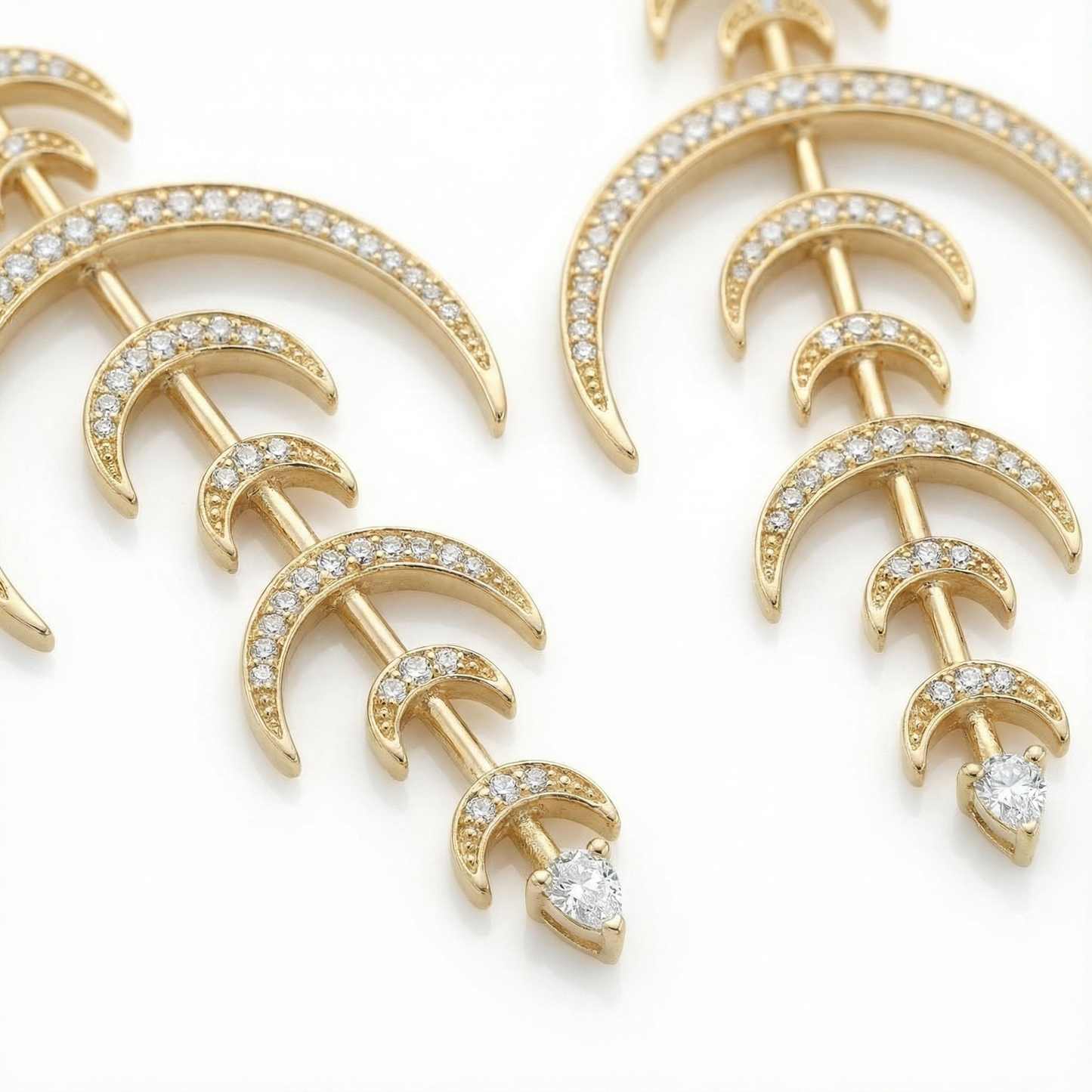 Noir Quilt Sovereign Earrings