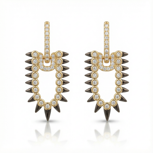 Starlight Lunar Studs Earrings