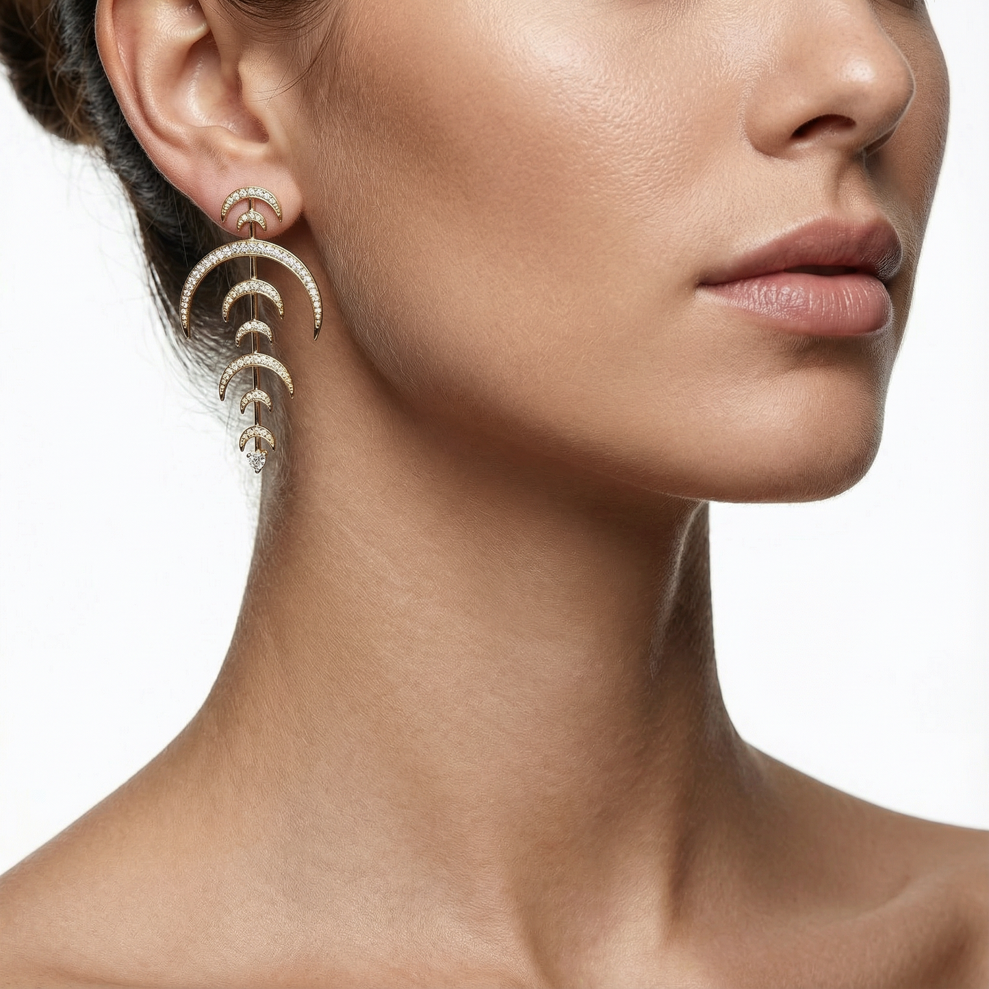 Noir Quilt Sovereign Earrings